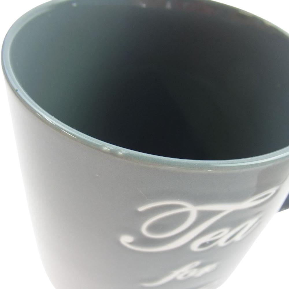 ドゥーナッシングコングレス × AKA SIX ドゥーナッシングコングレス TEA FOR TWO マグカップ 2個 セット グレー系 ホワイト系【新古品】【未使用】【中古】