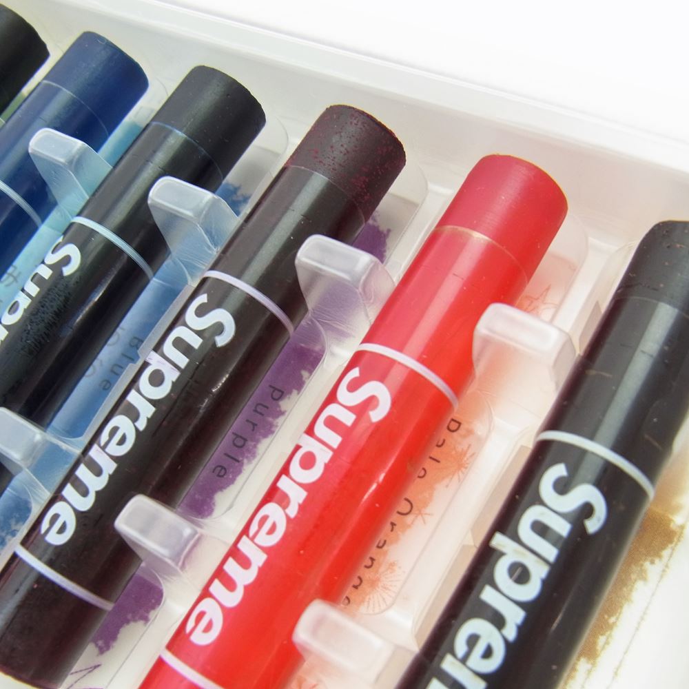Supreme シュプリーム  23SS × Kokuyo Translucent コクヨ トランスルーセン Crayons Pack Of 10 クレヨン セット マルチカラー系 全10色【新古品】【未使用】【中古】
