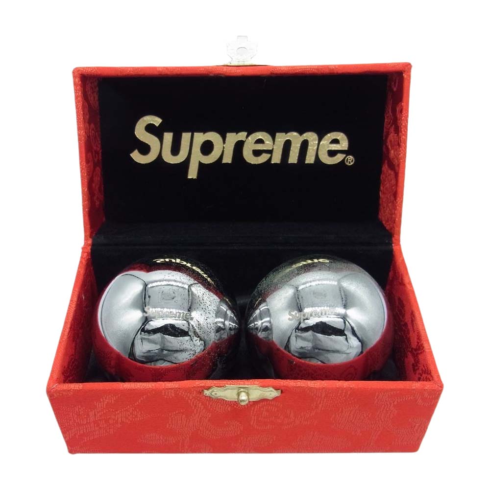 Supreme シュプリーム 15AW Baoding Balls 健身球 ボール シルバー系【中古】