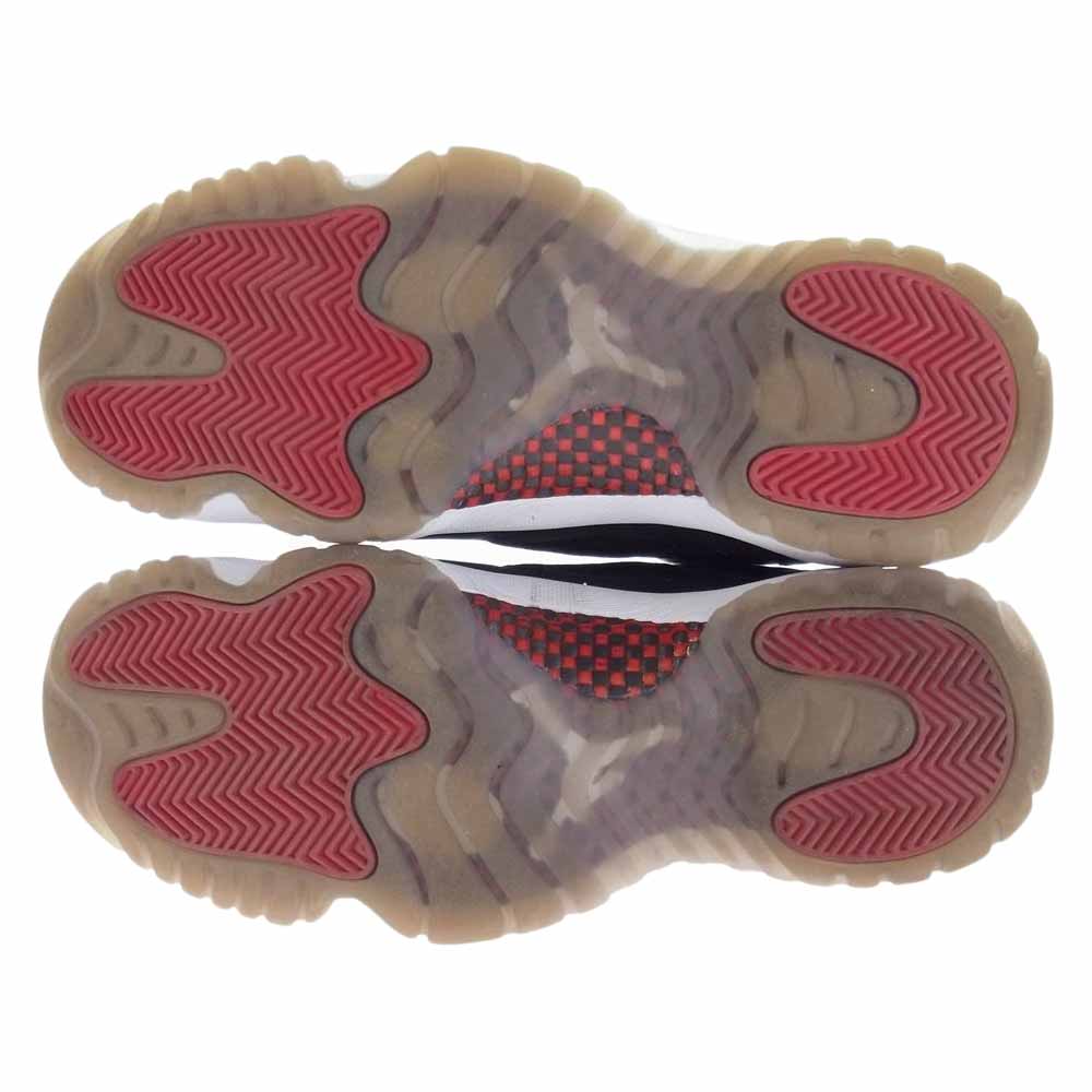 NIKE AIR JORDAN ナイキ ジョーダン 919712-023 11 RETRO LOW IE BRED レトロ ブレッド スニーカー ブラック系 27cm【中古】