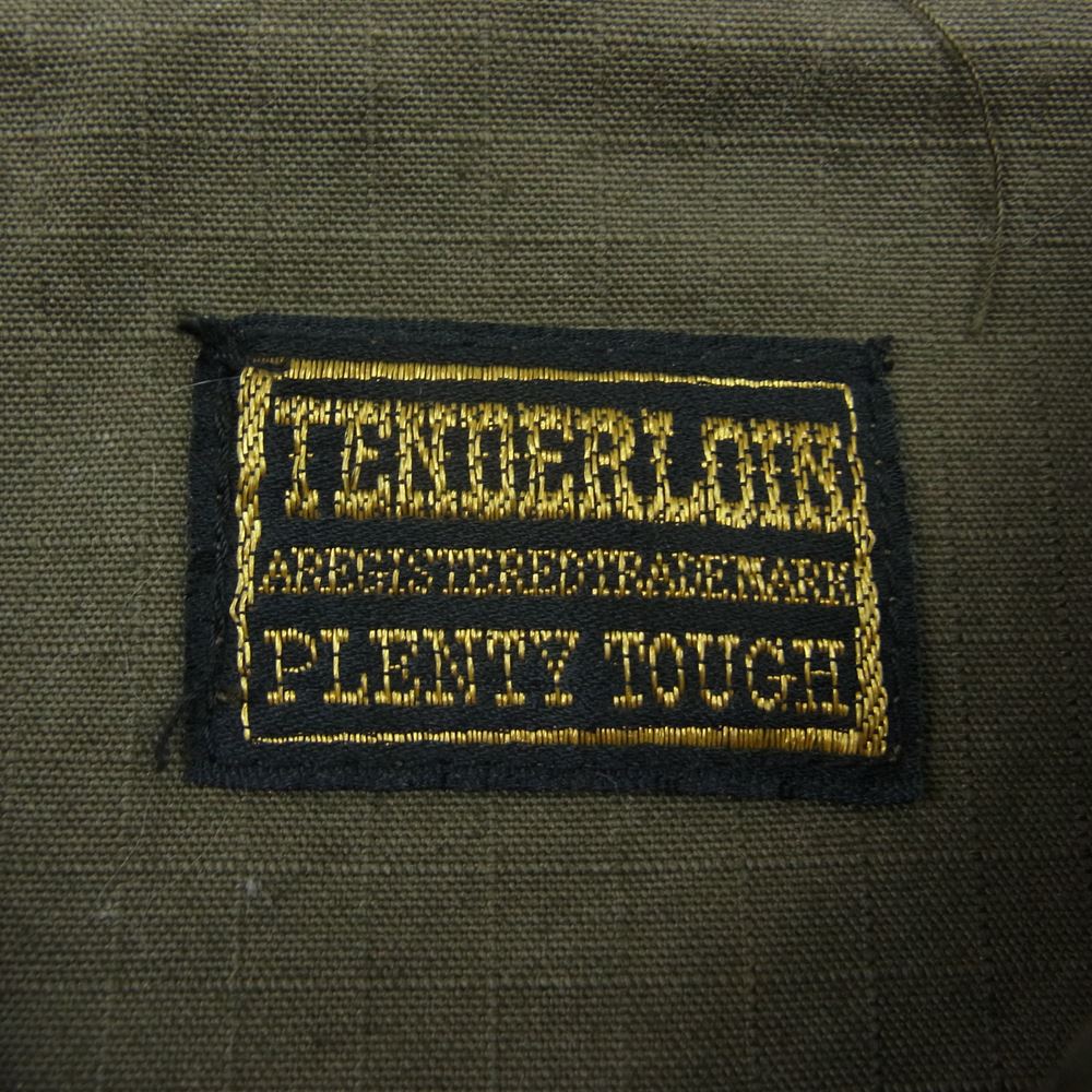 TENDERLOIN テンダーロイン T-BDU JKT ミリタリー 長袖 シャツ ジャケット カーキ系 サイズ表記無【中古】