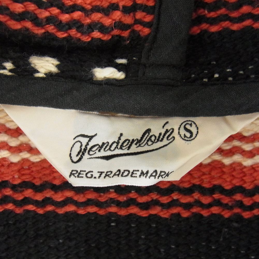 TENDERLOIN テンダーロイン RUG PARKA ジップ パーカー マルチカラー系 S【中古】