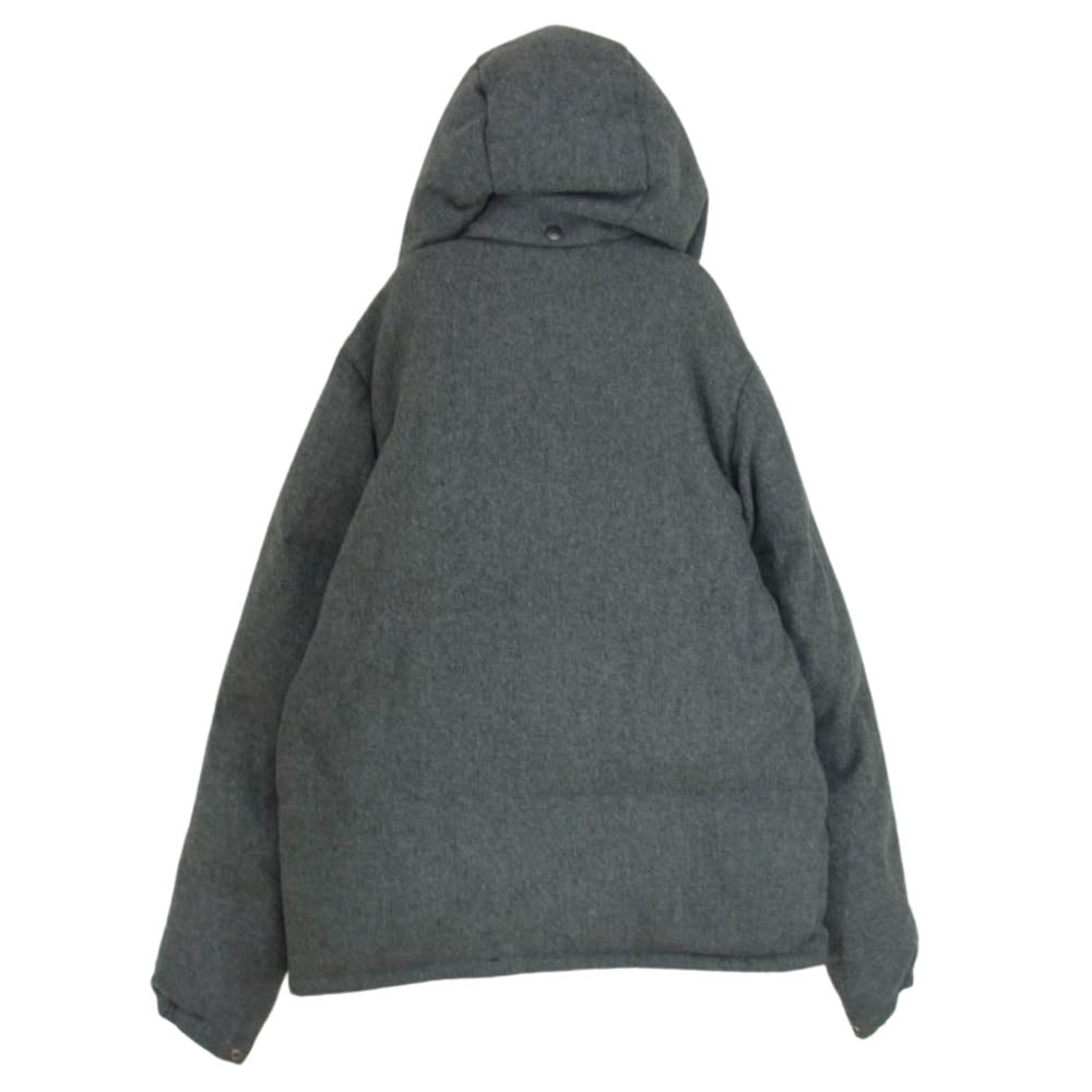 SIERRA DESIGNS シエラデザイン 9950G FLANNEL DOWN ウール ダウン ジャケット グレー系 S【中古】