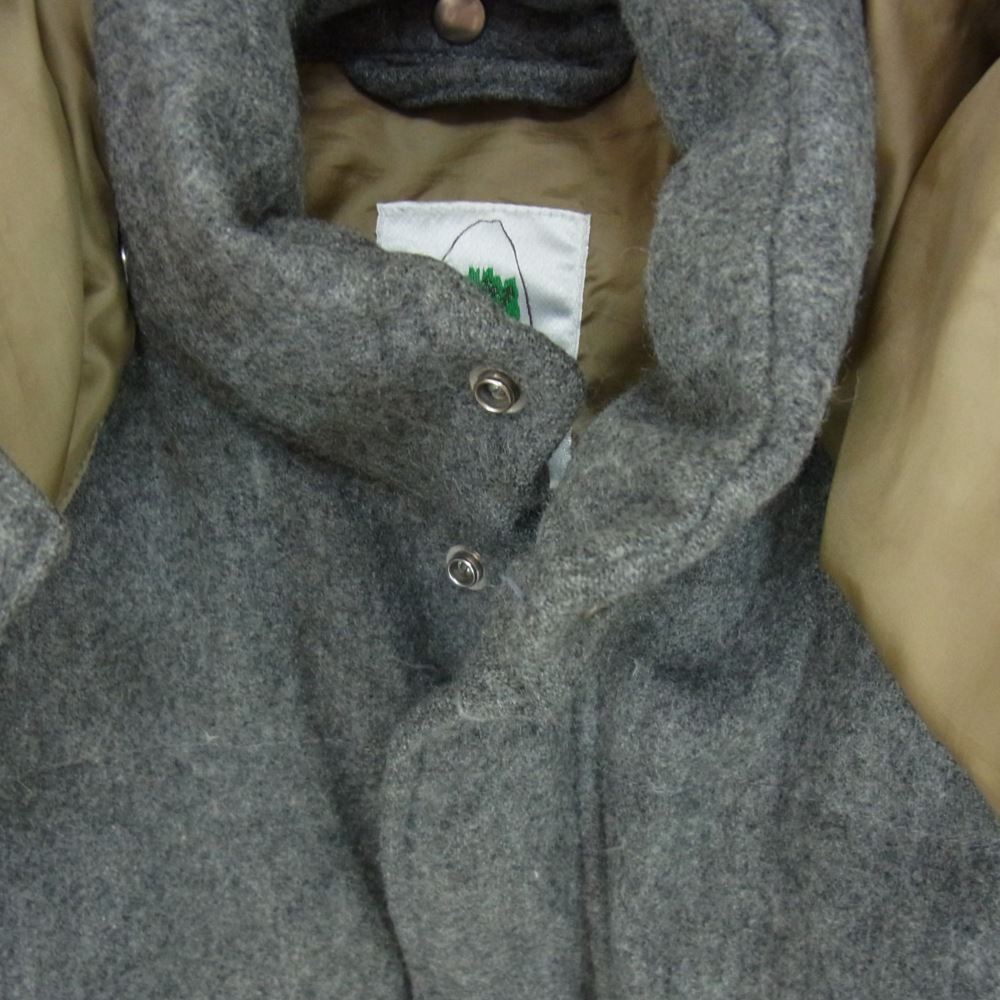 SIERRA DESIGNS シエラデザイン 9950G FLANNEL DOWN ウール ダウン ジャケット グレー系 S【中古】