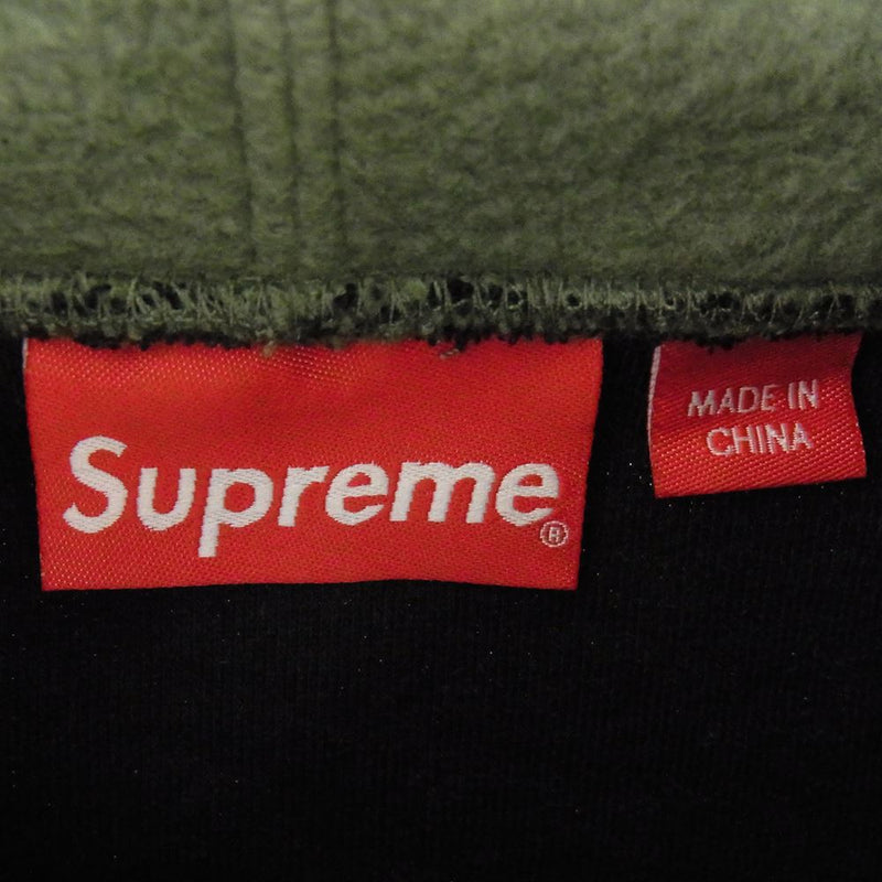 Supreme シュプリーム 23SS Inside Out Box Logo Hooded Sweatshirt インサイドアウト ボックスロゴ フーデッド スウェット パーカー フーディ グリーン系 M【美品】【中古】