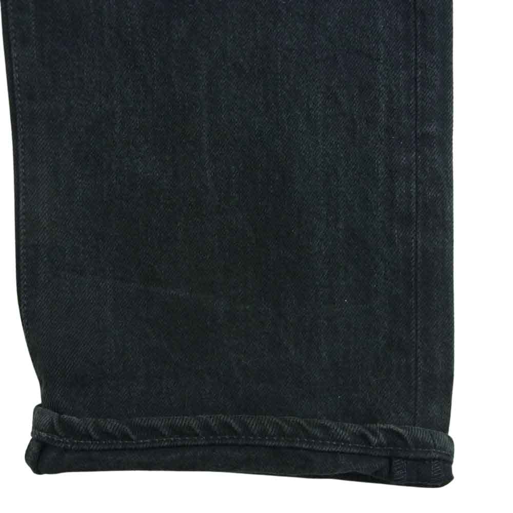 LOST CONTROL ロストコントロール LC7AW-25 DENIM PANTS 5ポケット ボタンフライ デニム パンツ ジーンズ ダークグレー系 W28 L34【中古】