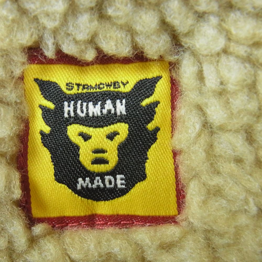 HUMAN MADE ヒューマンメイド 21AW HM FLEECE BLANKET フリース ブランケット ブルー系 ブラック系【中古】