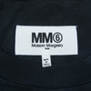 MAISON MARGIELA メゾンマルジェラ MM6 22SS S62GD0112 ロゴパッチ付き タイダイ クロップド 半袖Tシャツ ネイビー系 M【中古】