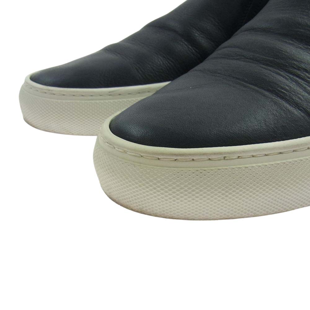 サルトル レザー スリップオン スリッポン スニーカー ブラック系 42【中古】