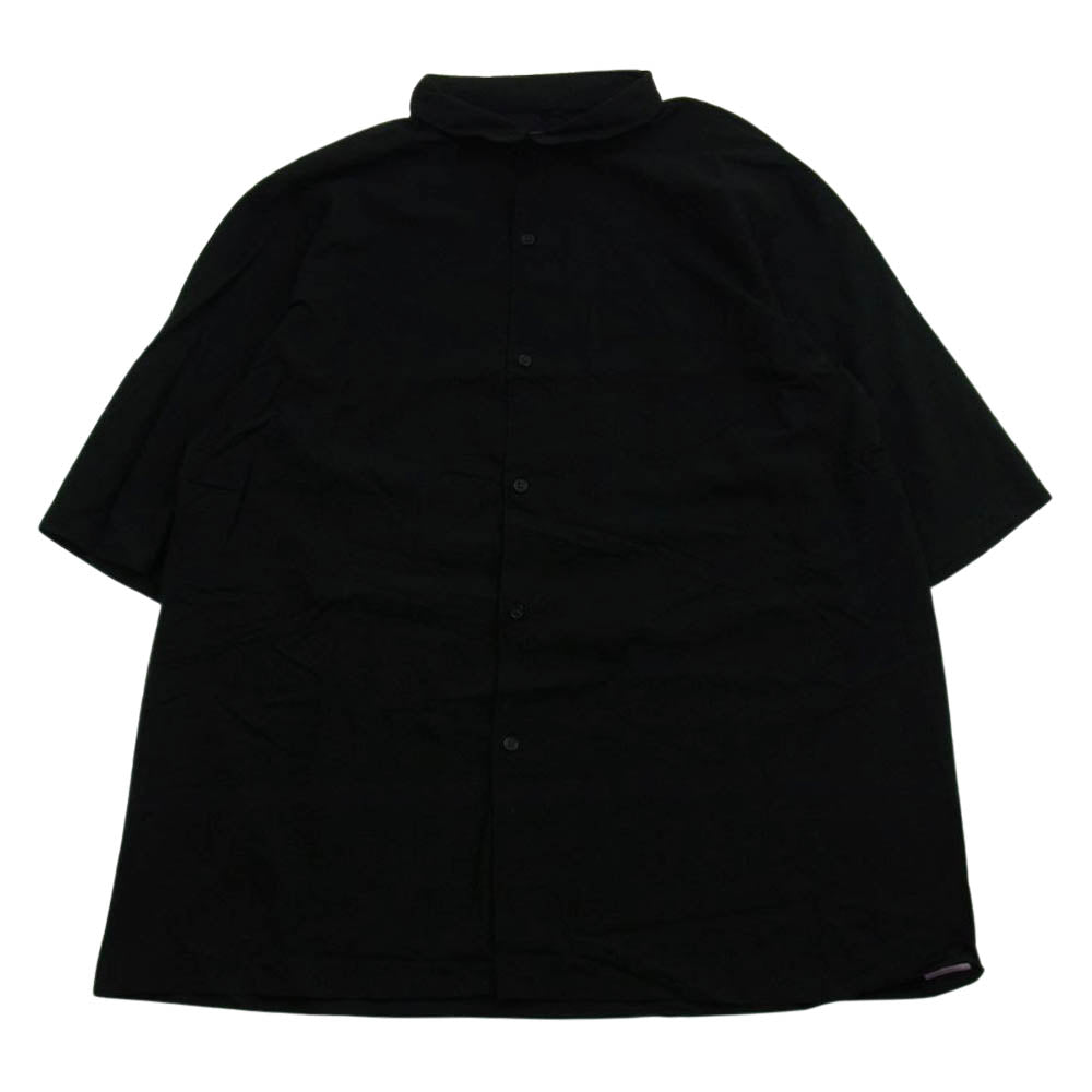 オールモストブラック 20SS PPT03-E レーヨン 半袖 シャツ フルレングス イージーパンツ セットアップ ブラック系 1【中古】