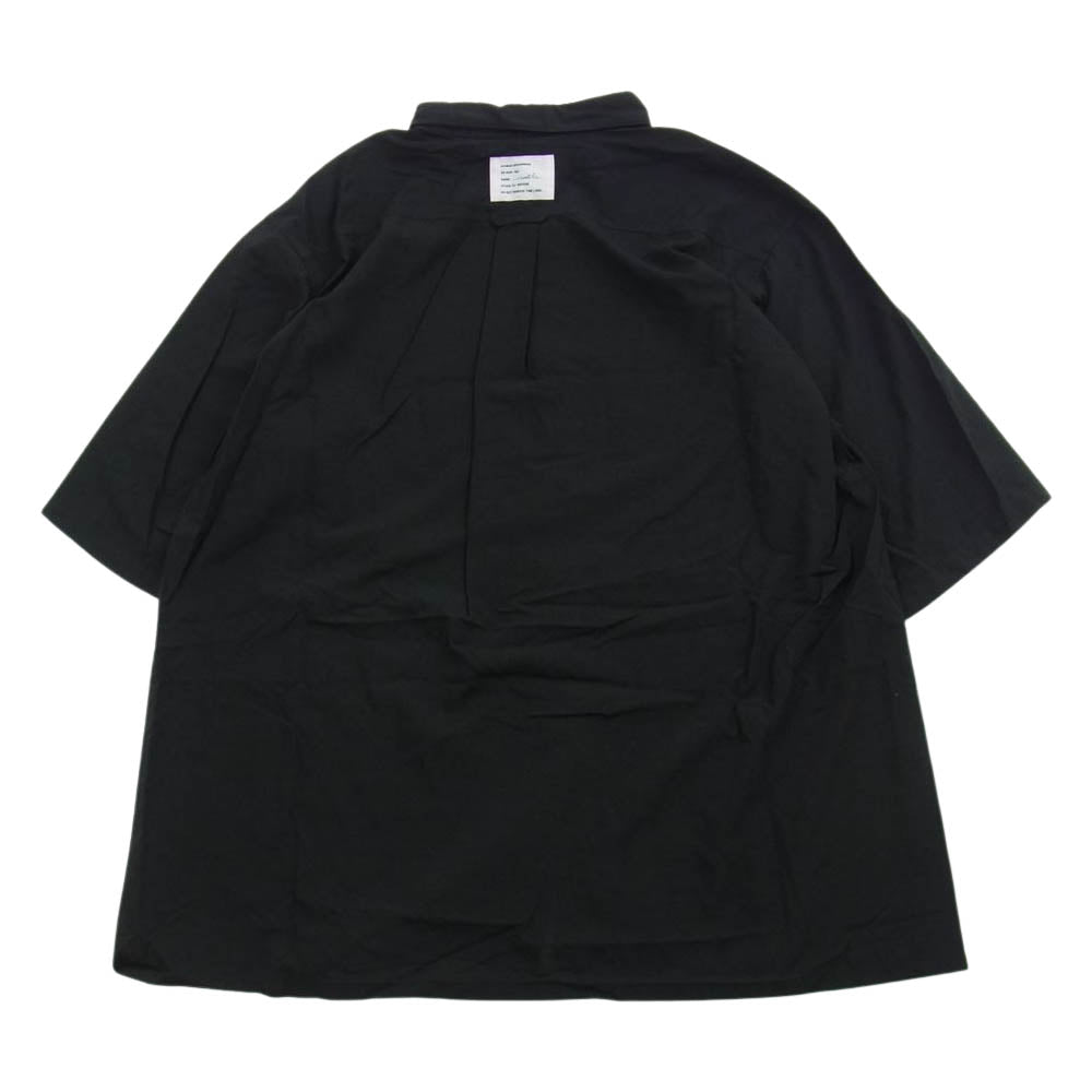 オールモストブラック 20SS PPT03-E レーヨン 半袖 シャツ フルレングス イージーパンツ セットアップ ブラック系 1【中古】