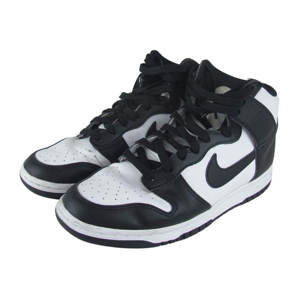 NIKE ナイキ DD1399-105 Dunk High Championship White  ダンク ハイ チャンピオンシップ ホワイト スニーカー ブラック系 ホワイト系 27cm【中古】