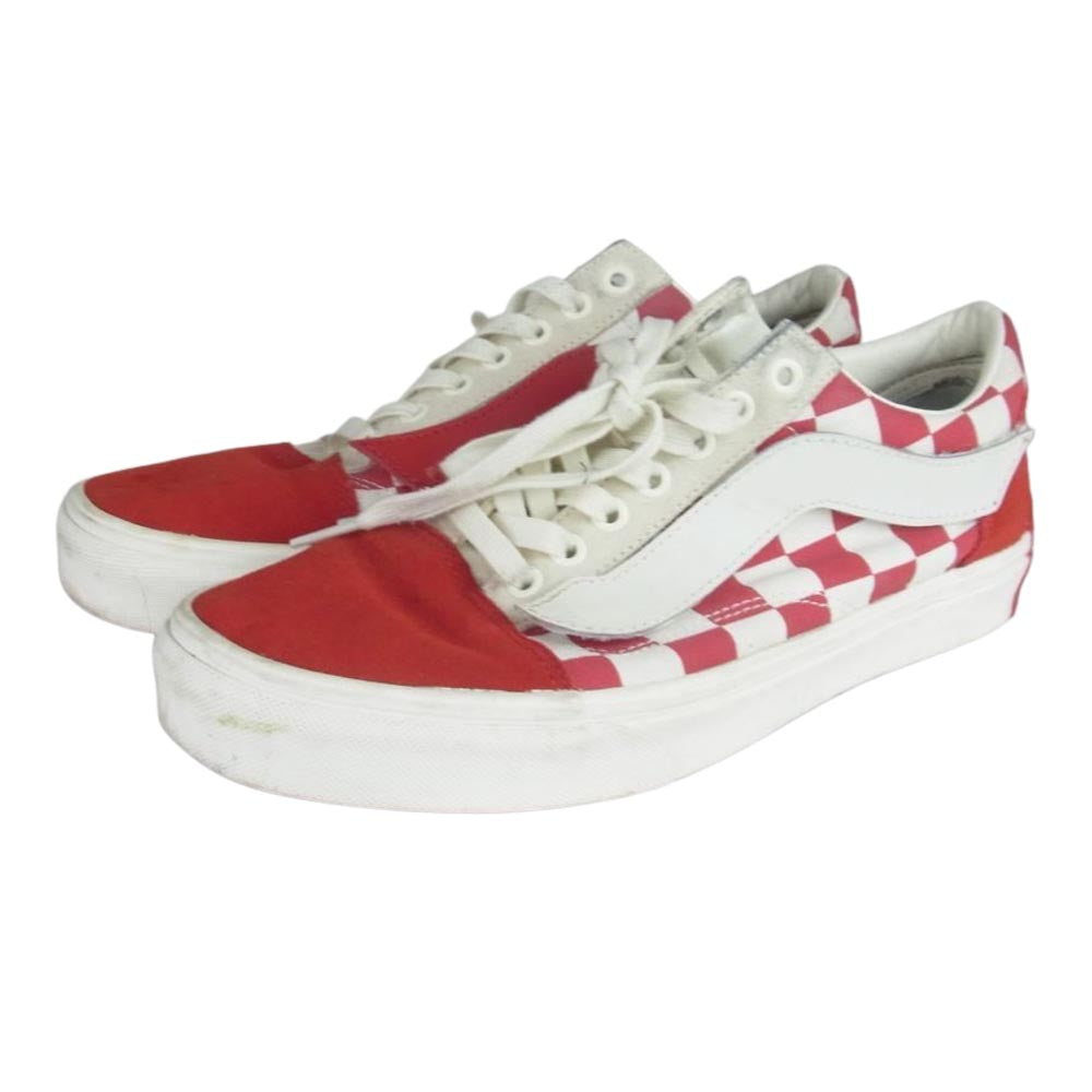 VANS バンズ × PURLICUE YEAR OF THE PIG オールドスクール パーリキュー イヤー オブ ピッグ スニーカー レッド系 27cm【中古】