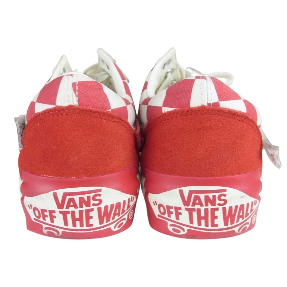 VANS バンズ × PURLICUE YEAR OF THE PIG オールドスクール パーリキュー イヤー オブ ピッグ スニーカー レッド系 27cm【中古】