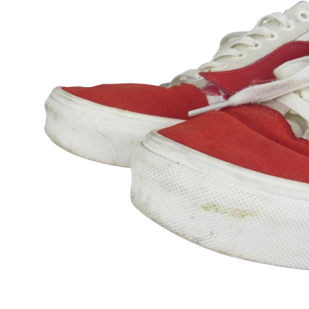 VANS バンズ × PURLICUE YEAR OF THE PIG オールドスクール パーリキュー イヤー オブ ピッグ スニーカー レッド系 27cm【中古】