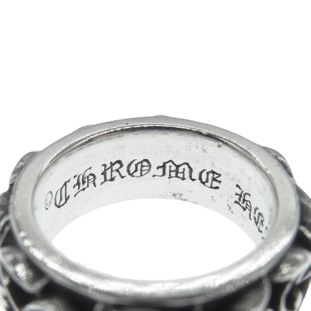 CHROME HEARTS クロムハーツ（原本無） ETRNITY VINE BAND エタニティヴァインバンド シルバー リング シルバー系 12号【中古】