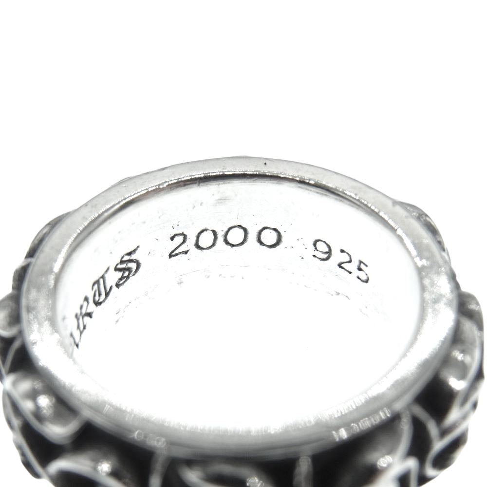 CHROME HEARTS クロムハーツ（原本無） ETRNITY VINE BAND エタニティヴァインバンド シルバー リング シルバー系 12号【中古】