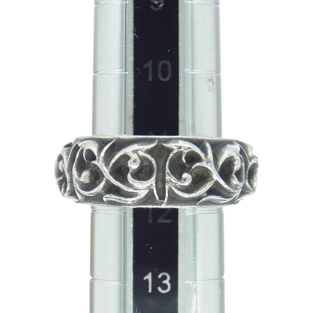 CHROME HEARTS クロムハーツ（原本無） ETRNITY VINE BAND エタニティヴァインバンド シルバー リング シルバー系 12号【中古】