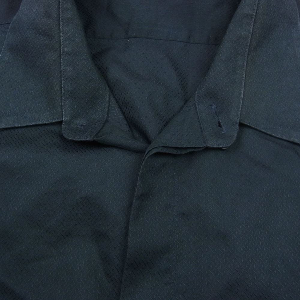 VERSACE ヴェルサーチ VERSACE CLASSIC 総柄 長袖 シャツ ブラック ブラック系 40【中古】