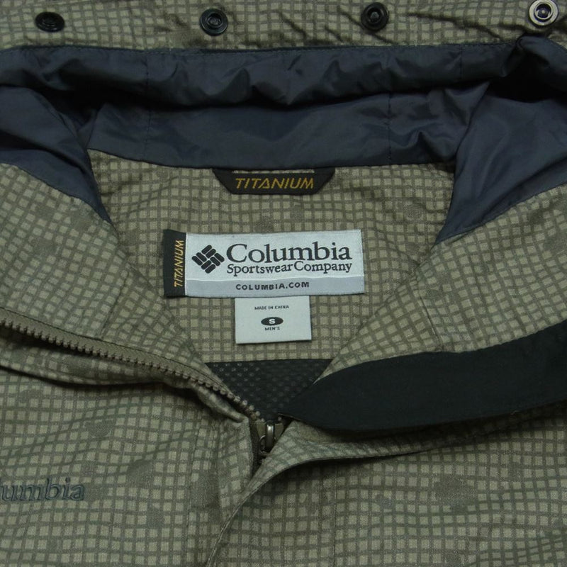 Columbia コロンビア エキストリーム ポイント シェル ジャケット 中国製 グレー系 S【中古】