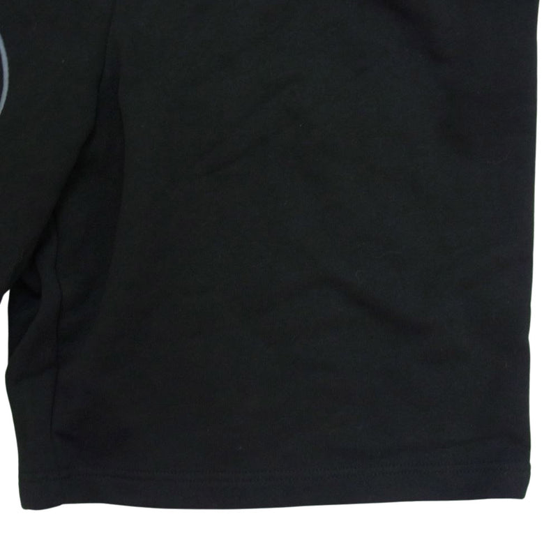DIESEL ディーゼル 0GYCJ スウェット ハーフ パンツ ショーツ ロゴ ブラック系 XL【新古品】【未使用】【中古】