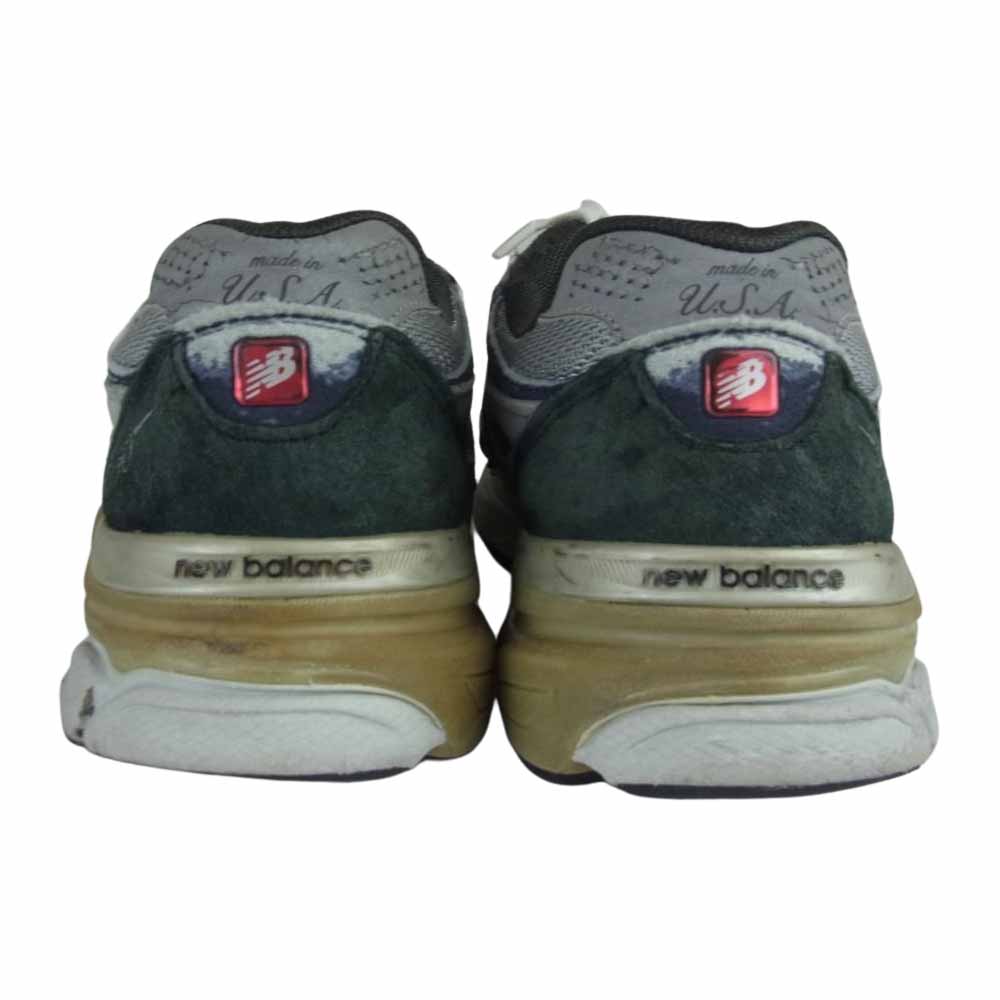 NEW BALANCE ニューバランス M990BN3 USA製 ローカット スニーカー グレー系 27cm【中古】