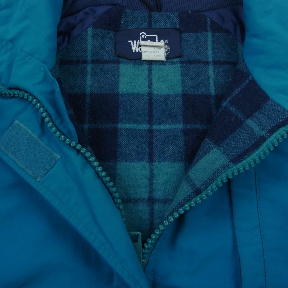 WOOLRICH ウールリッチ 8101 ナイロン ミリタリー ブルゾン グリーン系 M【中古】