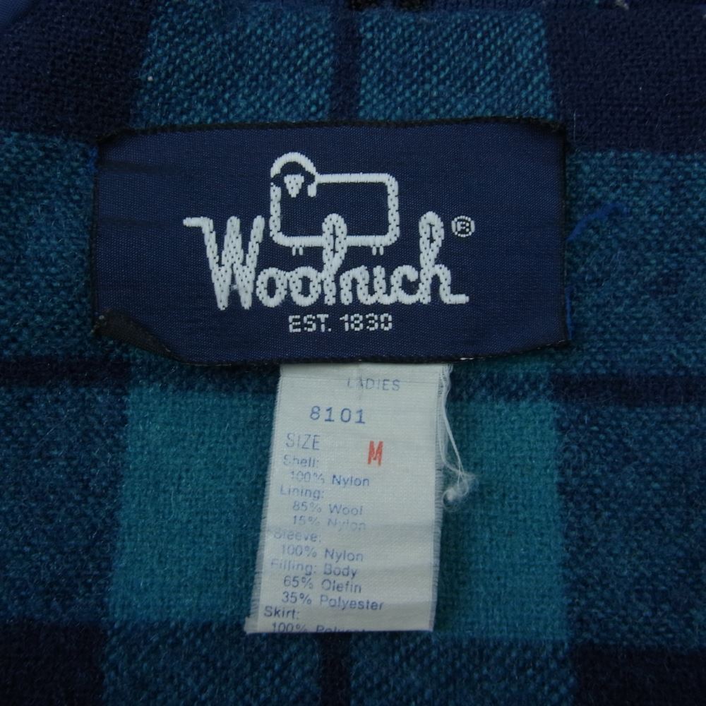 WOOLRICH ウールリッチ 8101 ナイロン ミリタリー ブルゾン グリーン系 M【中古】