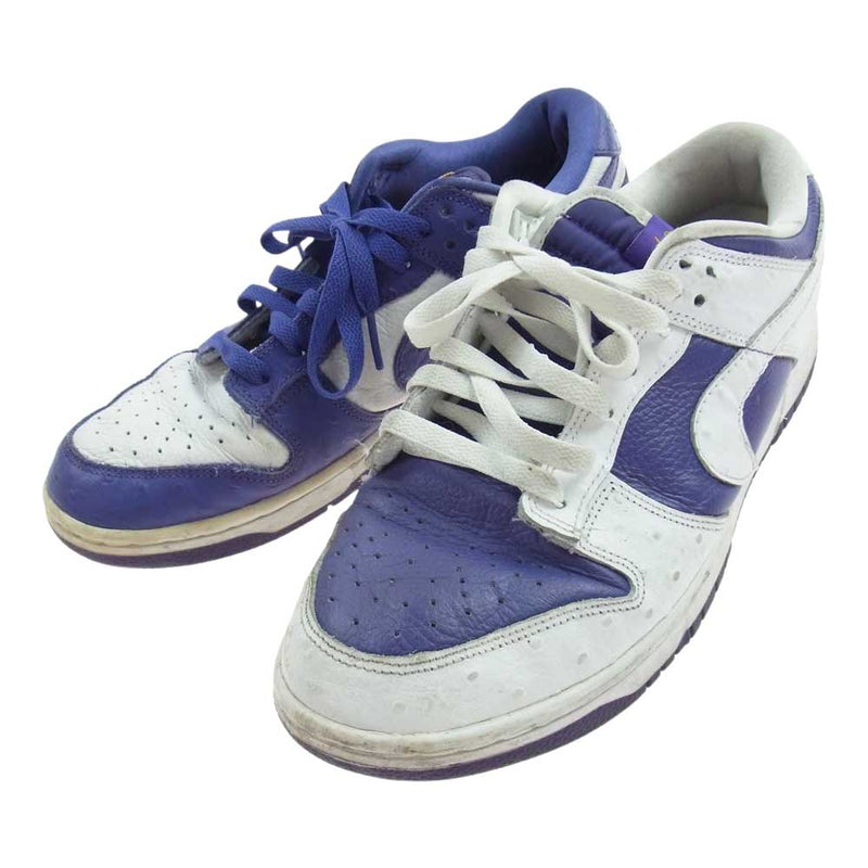 NIKE ナイキ DJ4636-100 WMNS Dunk Low Made You Look ウィメンズ ダンク ロー メイド ユー ルック ホワイト系 パープル系 26.5cm【中古】