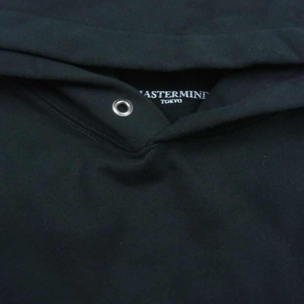 mastermind JAPAN マスターマインドジャパン 23SS 23-070-125-0022-1-0 MMJ MT BOX SKULL HOODIE ボックス スカル フーディー パーカー ブラック系 40【極上美品】【中古】