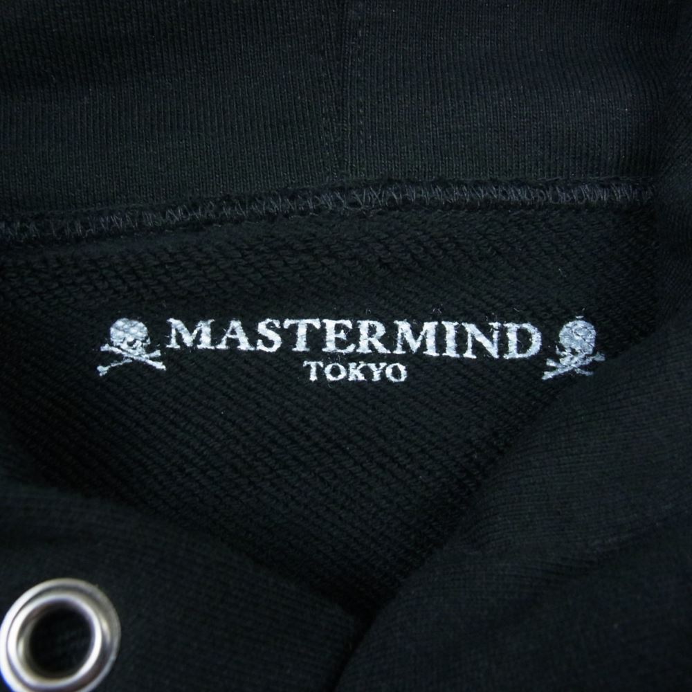 mastermind JAPAN マスターマインドジャパン 23SS 23-070-125-0022-1-0 MMJ MT BOX SKULL HOODIE ボックス スカル フーディー パーカー ブラック系 40【極上美品】【中古】