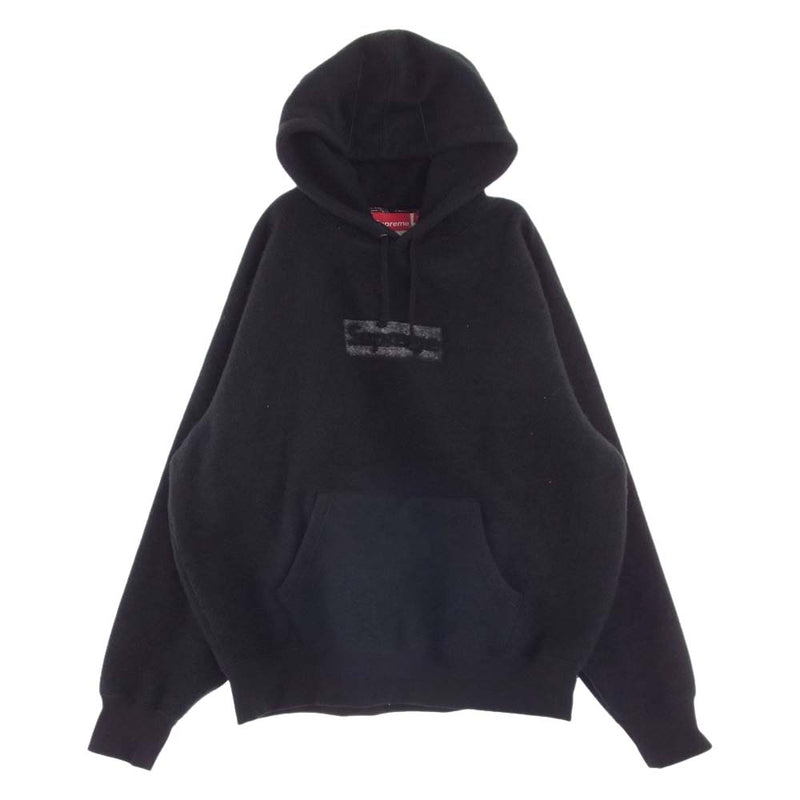 Supreme シュプリーム 23SS Insideout Box Logo Hooded Sweatshirt インサイドアウト ボックスロゴ フーデッド スウェットシャツ プルオーバー パーカー ブラック系 S【中古】