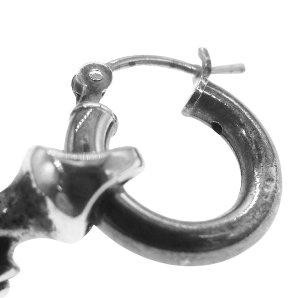 デフブリード シルバー フープ ピアス シルバー系【中古】