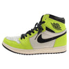 NIKE ナイキ 555088-702 Air Jordan 1 エアジョーダン ワン RETRO HIGH OG Volt/Visionaire レトロ ハイ スニーカー イエロー系 ホワイト系 27cm【中古】