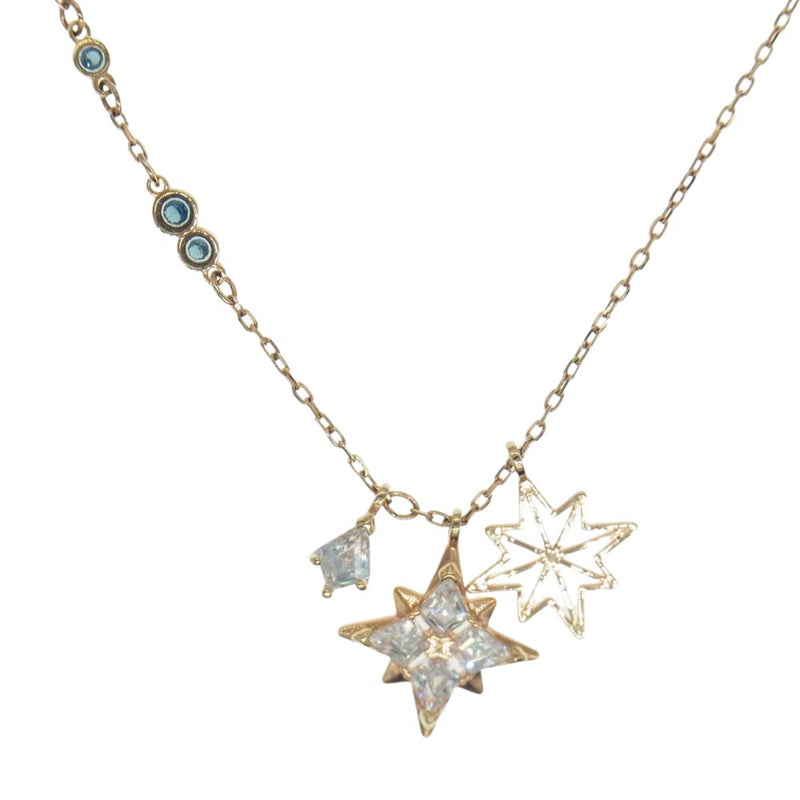 スワロフスキー 5494352 PENDANT STAR ペンダント スター ネックレス ゴールド系【中古】