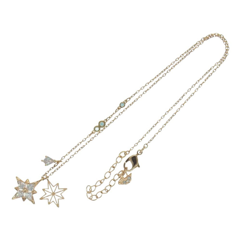 スワロフスキー 5494352 PENDANT STAR ペンダント スター ネックレス ゴールド系【中古】