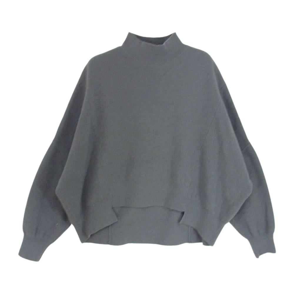 フレイアイディー 20AW FWNT205207 ハイネック ルーズ ニット セーター トップス グレー系 F【中古】