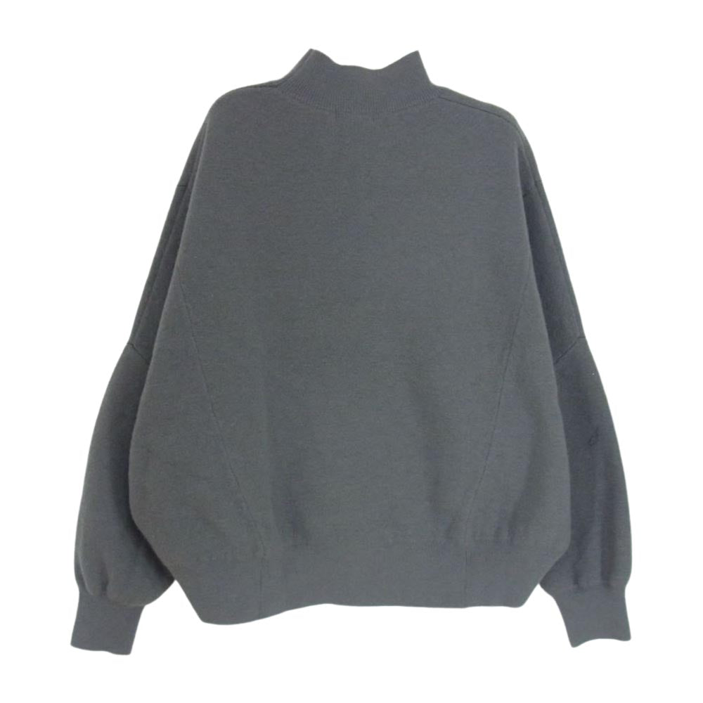フレイアイディー 20AW FWNT205207 ハイネック ルーズ ニット セーター トップス グレー系 F【中古】