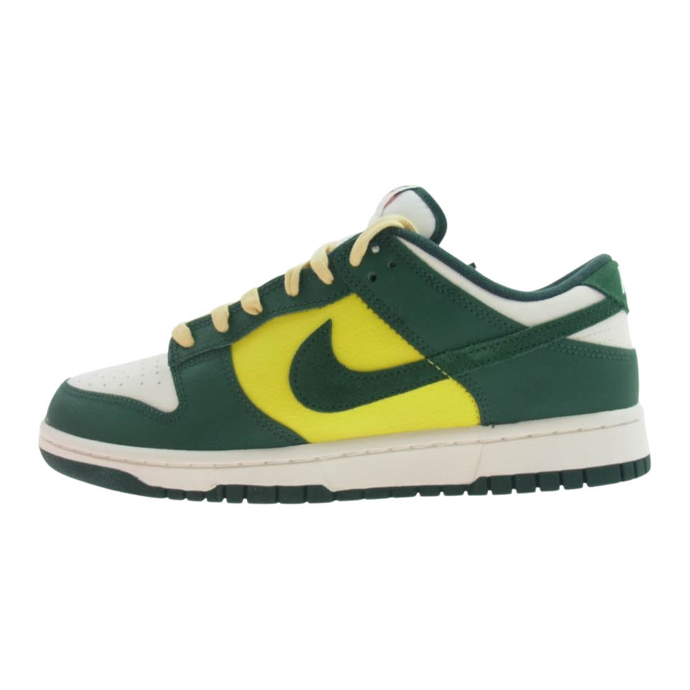 NIKE ナイキ FD0350-133  W DUNK LOW SE Noble Green ウィメンズ ダンク ノーブルグリーン ローカット スニーカー グリーン系 イエロー系 27.5cm【新古品】【未使用】【中古】