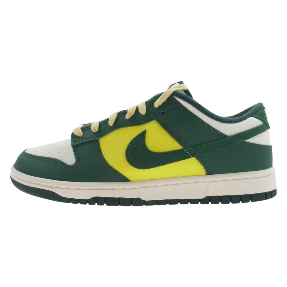 NIKE ナイキ FD0350-133  W DUNK LOW SE Noble Green ウィメンズ ダンク ノーブルグリーン ローカット スニーカー グリーン系 ホワイト系 28cm【新古品】【未使用】【中古】