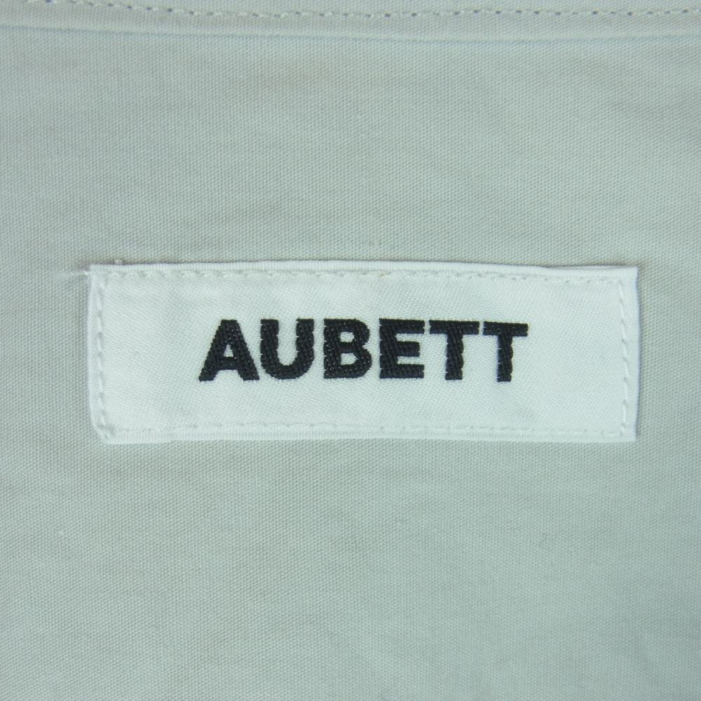 オーベット 23SS 23-01-012 ヘビーブロード オーバーサイズ 長袖 シャツ コットン 日本製 ライトグレー系 3【中古】