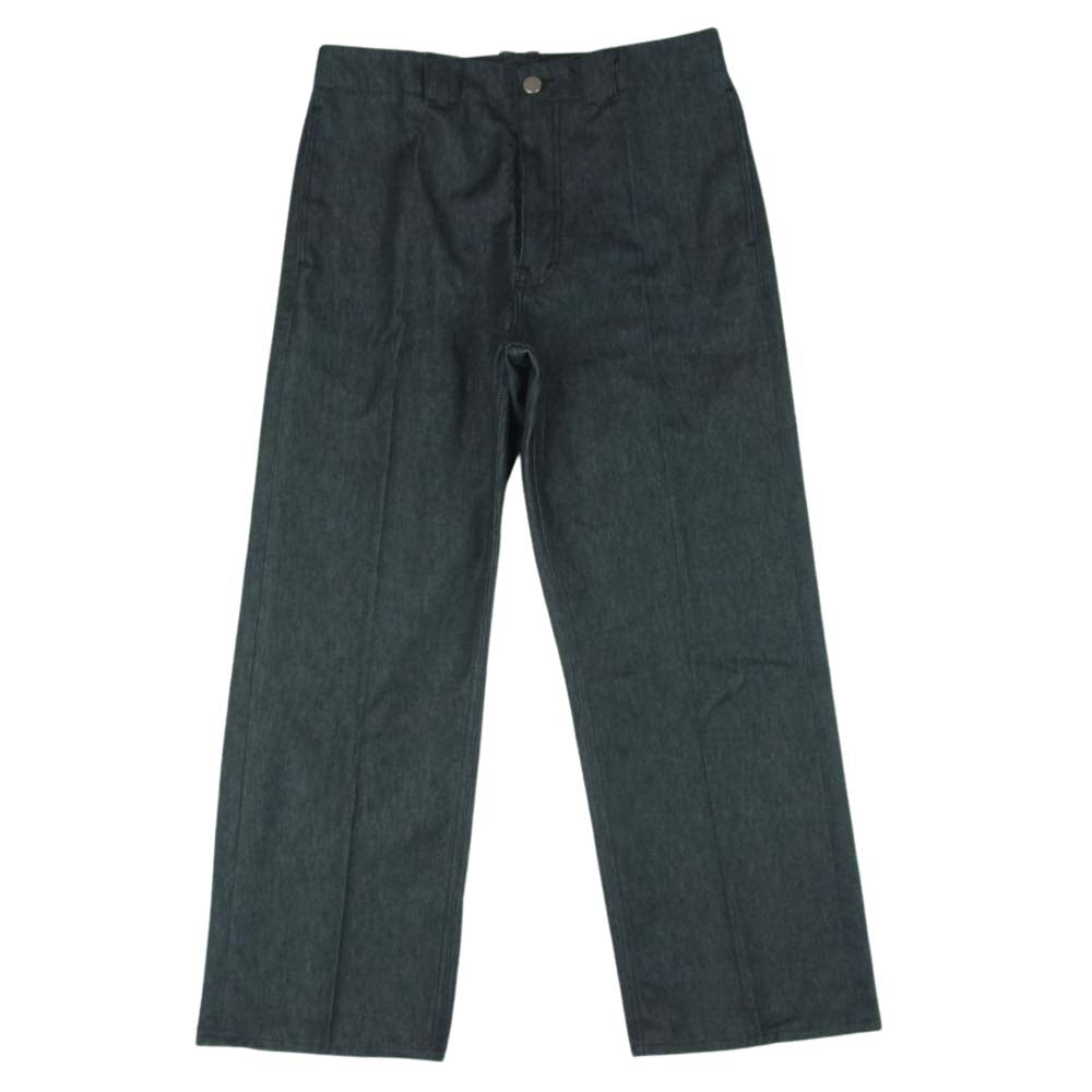 オーベット 23SS 23-01-018 エバー リジット バギー デニム パンツ ブラック系 CHARCOAL BLACK 4【新古品】【未使用】【中古】