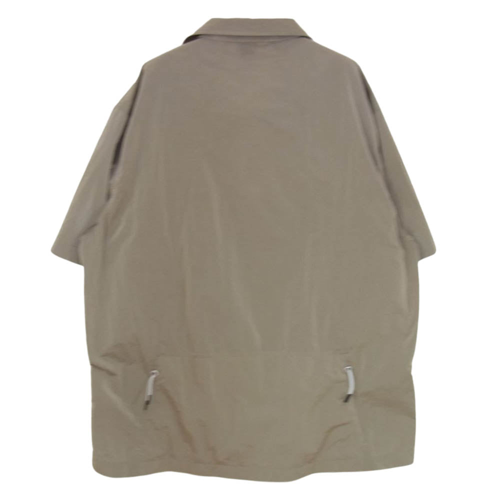 キス ナイロン リフレクター 半袖 シャツ グレー系 XL【中古】