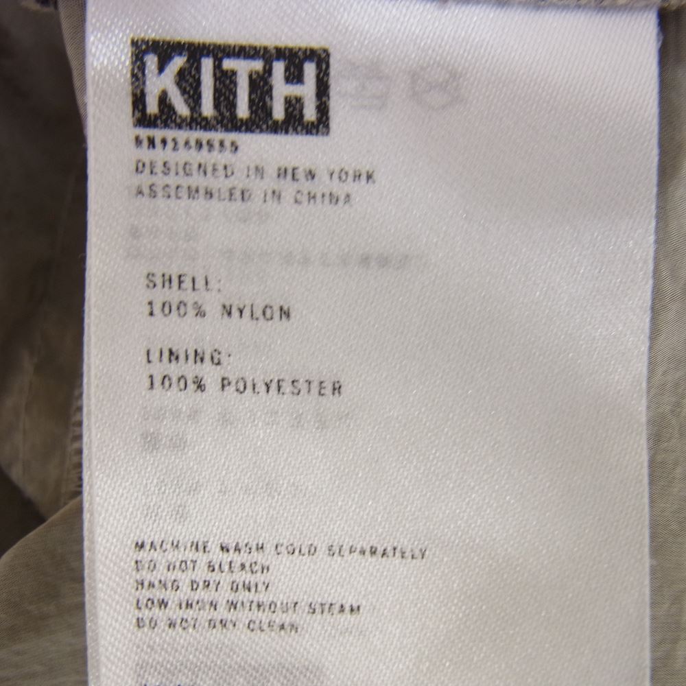 キス ナイロン リフレクター 半袖 シャツ グレー系 XL【中古】