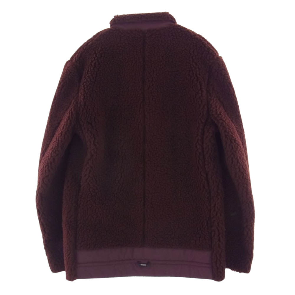 UNDERCOVER アンダーカバー 18AW UCV4103 ボア フリース ジャケット ワインレッド系 ２【美品】【中古】