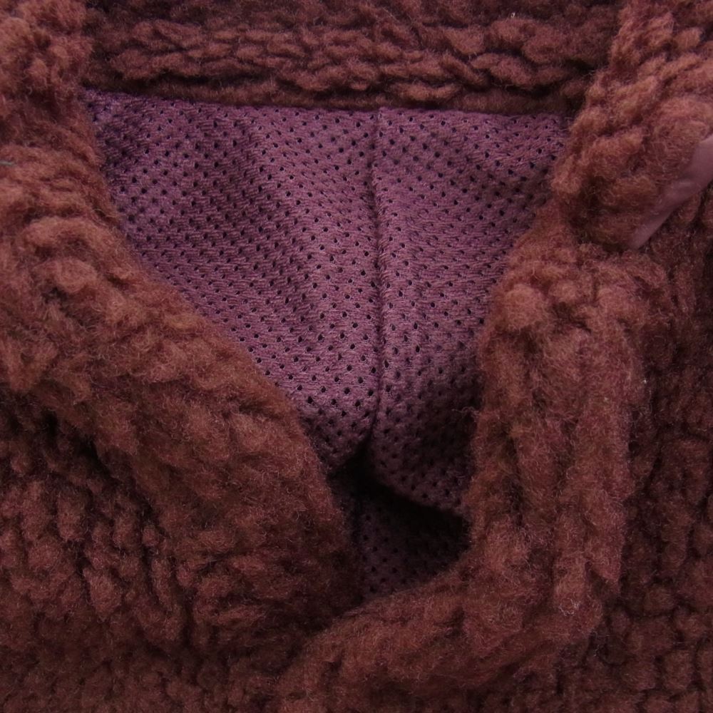 UNDERCOVER アンダーカバー 18AW UCV4103 ボア フリース ジャケット ワインレッド系 ２【美品】【中古】