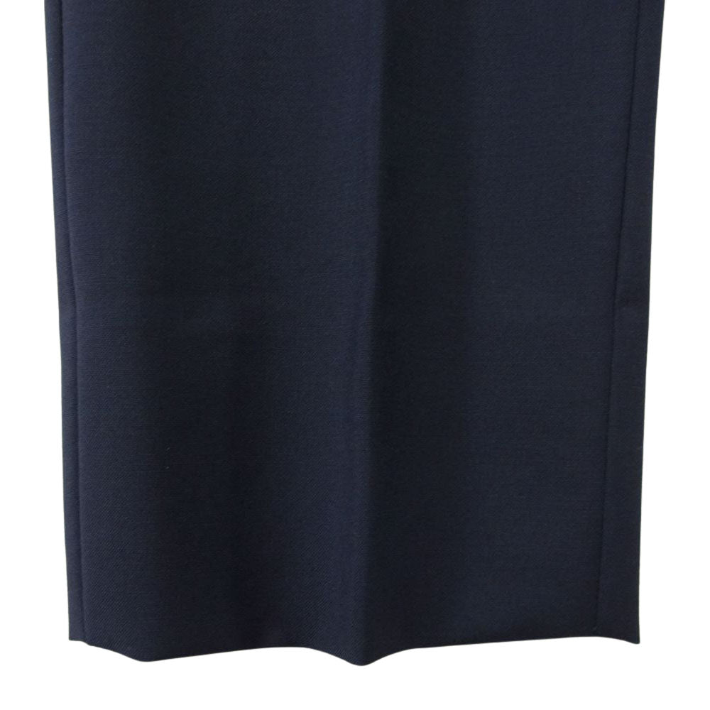 JIL SANDER ジルサンダー JSMI310101 MI210700 wool trousers ウール トラウザーズ パンツ スラックス ネイビー系 50【中古】