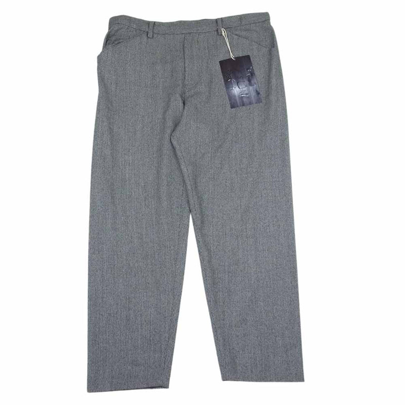 SUNSEA サンシー 19AW 19A43 N.M BRUSHED M2 PANTS ウール スラックス ブラック系 ホワイト系 2【新古品】【未使用】【中古】