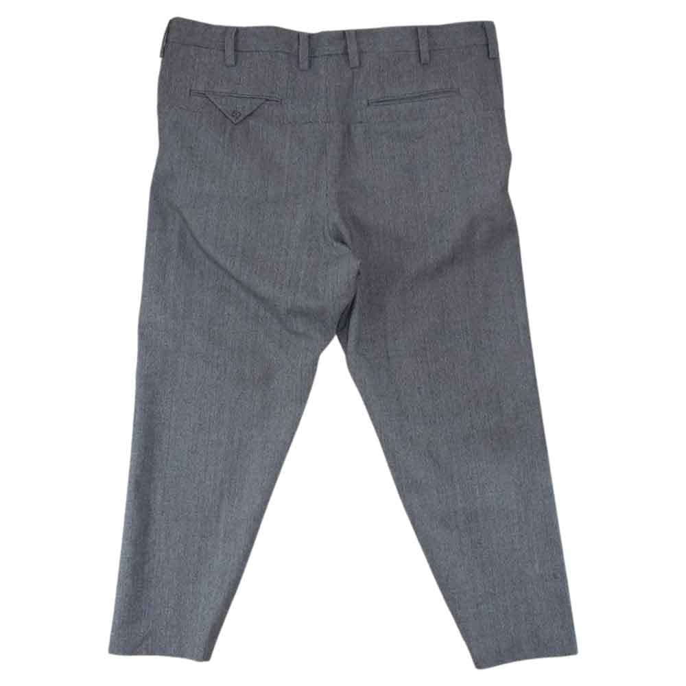 SUNSEA サンシー 19AW 19A42 N.M BRUSHED PANTS ウール スラックス グレー ブラック系 2【新古品】【未使用】【中古】