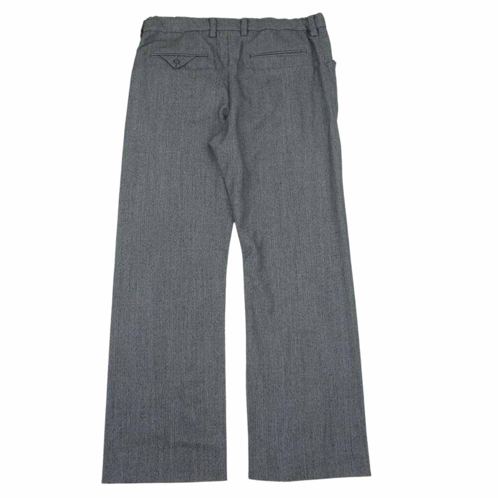 SUNSEA サンシー 19AW 19A40 N.M BRUSHED TEKETEKE PANTS ウール スラックス ブラック系 ホワイト系 3【新古品】【未使用】【中古】